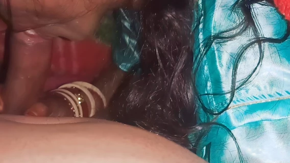 Husband Gets Ass Licking By Newly Weds Poochu Wife And Anal Fuck Hard,