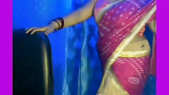 Sexy Bhabhi Gets Aroused By Standing For Self Cam Sex